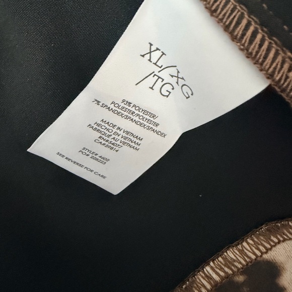 NWT Cabi Sophia Jacket Leopard Animal Print Long Blazer Coat New $229 Size XL - Picture 11 of 16